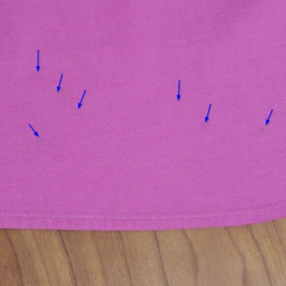 Talbots Wrinkle Resistant Long-Sleeve Pink Cotton Blouse - 24P - Picture 7 of 8